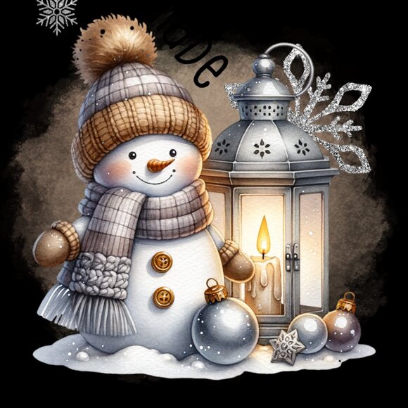 Snowman Holiday Towel Set, Christmas Kitchen Towel, Cute snowman towels - Picture 3 of 10